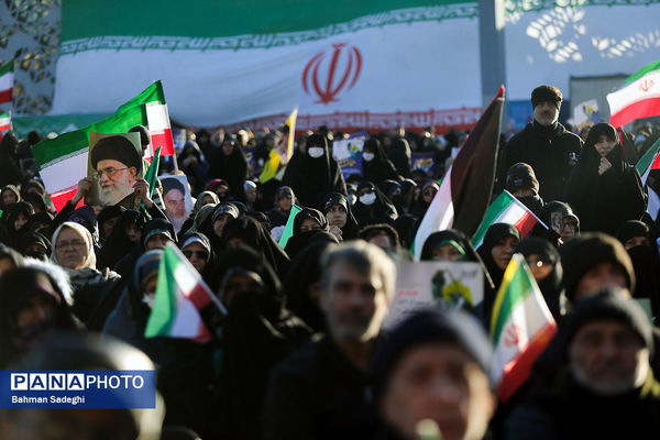 مراسم گرامیداشت حماسه ۹ دی - تهران