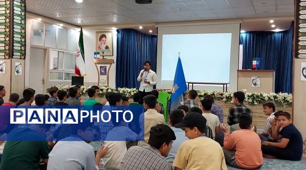 بازدید مسئول انجمن‌های اسلامی خراسان رضوی از اردوی «طلایه‌داران فردا» در کاشمر