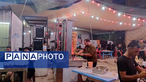 از تصاویر شهدا تا سفره‌های مهربانی در مسیر اربعین