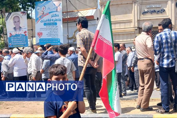 راهپیمایی جمعه خشم و نصر شهرستان قروه