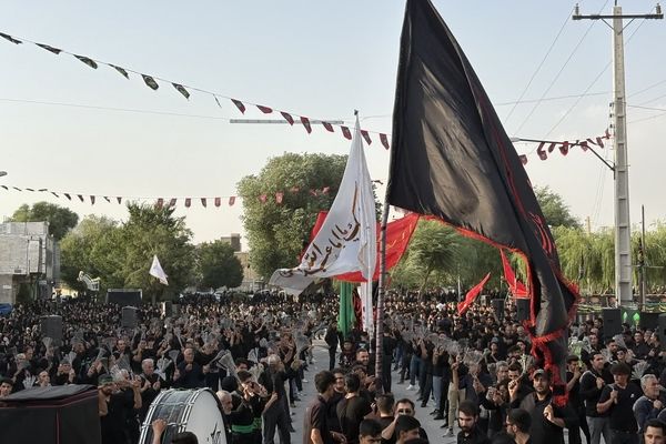 تاسوعای حسینی در شهر نقنه