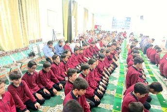  زنگ نماز در دبیرستان پسرانه شهید هاشمی نژاد ناحیه۲ مشهد