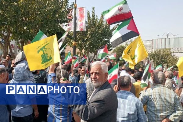 حضور پرشور مردم قرچک در راهپیمایی بشارت نصر