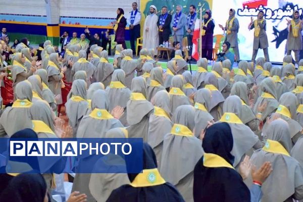 درخشش یاوران مقاومت، دختران انقلاب، در شهرستان شازند استان مرکزی