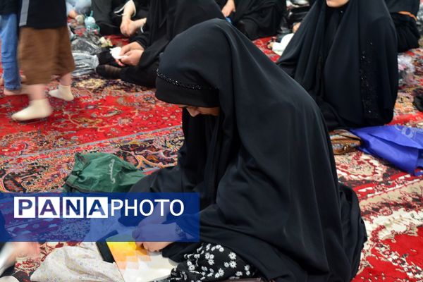 شیرخوارگان عهد سربازی امام‌زمان را در مصلی نسیم‌شهر بستند