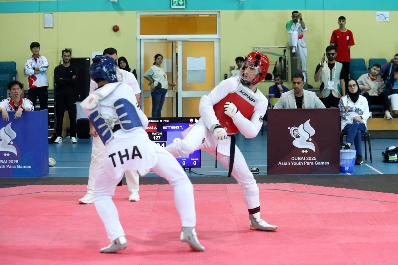 دشت ‌آخرین طلای پاراتکواندوی ایران/حقیقت شناس بر بام آسیا ایستاد