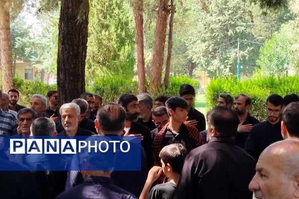 شکوه عزاداران رضوی در لردگان