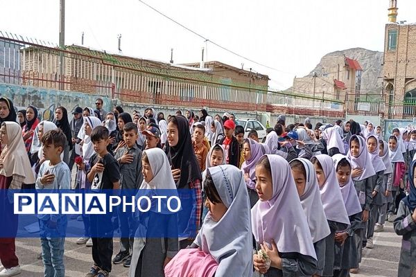 جشن سپاس معلم در مدرسه سید خلیل رضوی بار