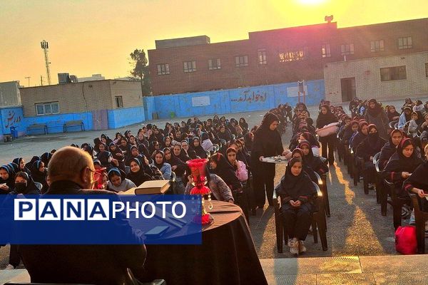 سوگواره فاطمی در دبیرستان بنت الهدی اسلامشهر 