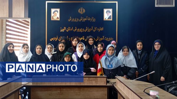 دومین جلسه کارگاه توانمندسازی دانش‌آموزان خبرنگار پانا دختر ناحیه ۲ کرج و شهرستان فردیس