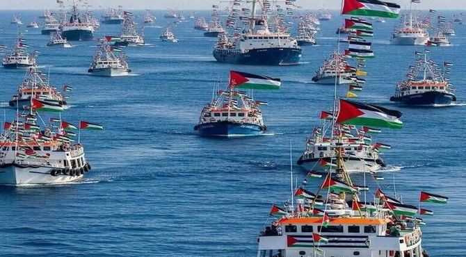 حماس: توقیف ناوگان پایداری، تروریسم دریایی است