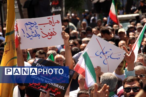 خروشی بی‌نظیر مردم تبریز در کف میدان