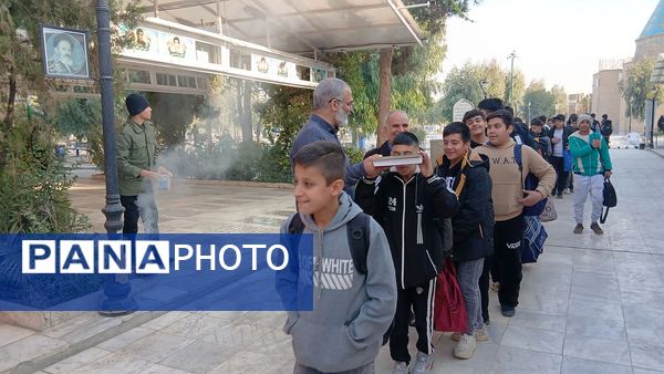 جلوه‌های دیدنی اردوی راهیان نور دانش‌آموزی پسران استان قم