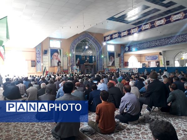 حضور پرشور مردم ولایتمدار شهرستان شیروان در نماز جمعه 