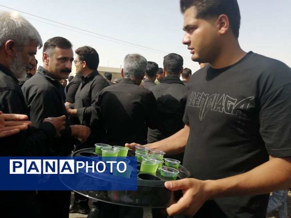 برپایی موکب‌هایی با عطر و بوی امام حسین (ع) در روستای نقاب