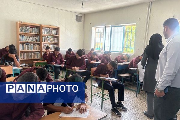 نظارت و ارزیابی مسئولین از  آمادگی و امکانات حوزه‌های امتحانات نهایی در ملارد  