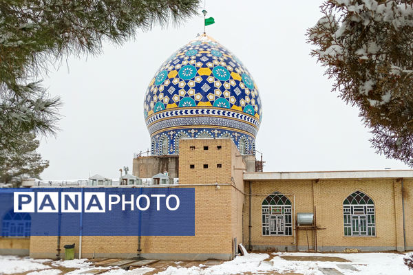 یک روز برفی در روستای بنادکوک‌ دیزه