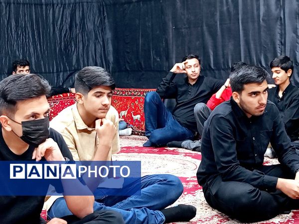 عزاداری شهادت امام حسن عسکری (ع) در هیأت محبان المهدی کاشمر