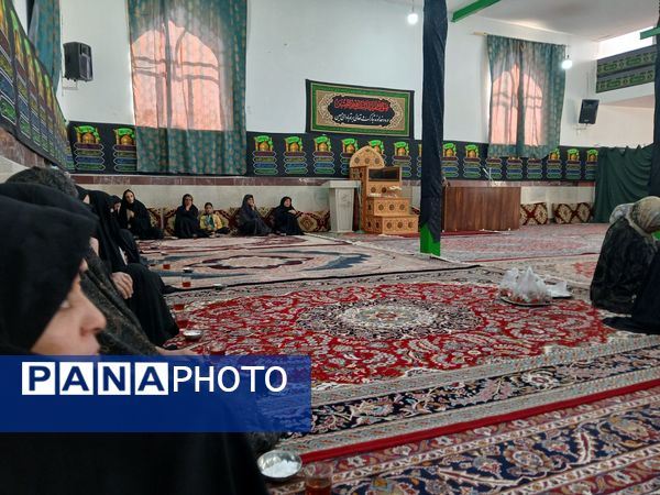 جلگه‌رخ در سوگ سیدالشهدا