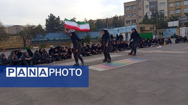 المپیاد ورزشی درون مدرسه ای در دبیرستان صدیقه 1 مشهد