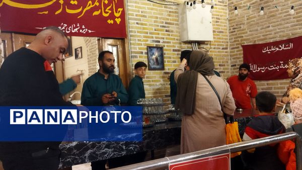 گذری بر چایخانه حضرت فاطمه زهرا در مسجد جامع نیشابور 
