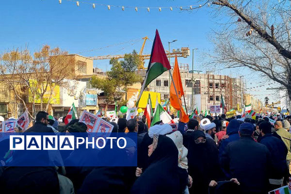 راهپیمایی 22 بهمن در قم -1