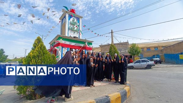 اجرای سرودهای پاتوقی به مناسبت عید غدیر خم در شهرستان مارگون