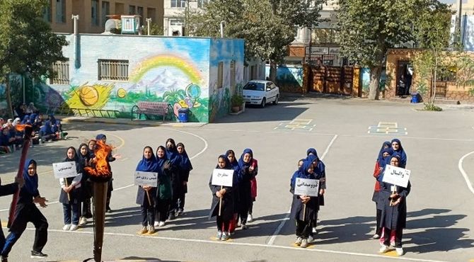 دانش‌آموزان با هیجان و رقابت در المپیاد ورزشی درون‌مدرسه‌ای تحرک و شادی را رقم زدند
