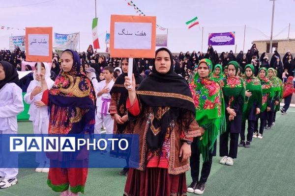 برگزاری جشنواره فرهنگی ورزشی دختران آفتاب ایران(دآا) در شهرستان مرزی کلات