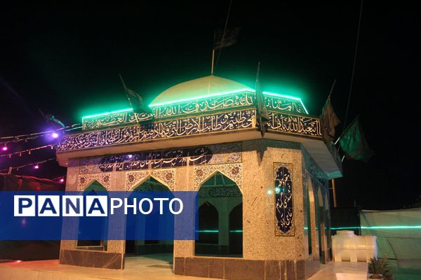 مراسم عزاداری شب چهارم محرم در هیات مکتب‌‌‌الزهرا حاجی‌آباد 