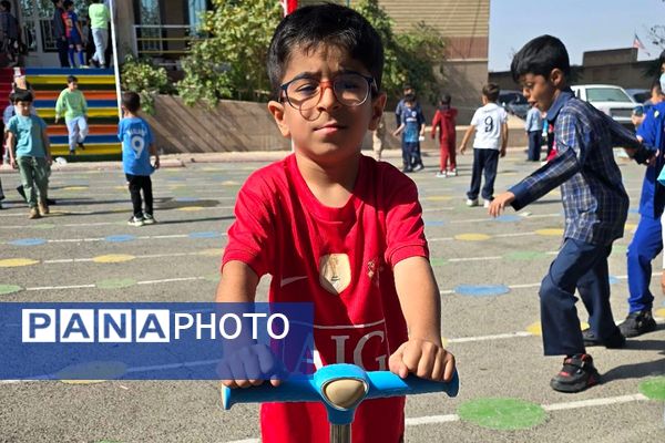 جلوه‌ای از پویایی در هفته تربیت‌بدنی در دبستان شاهد شهید محمد جنیدی
