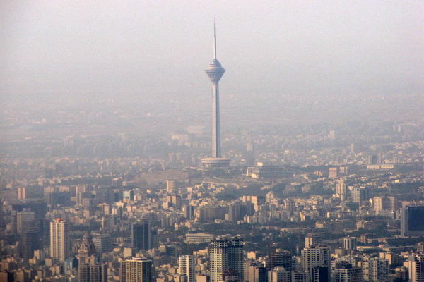هوای تهران در شرایط نا سالم