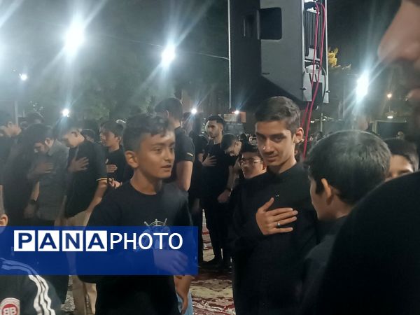 شب اول ماه محرم در هیئت باقرالعلوم نیشابور 