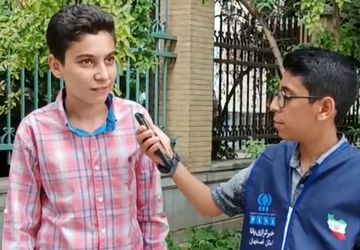 جشن تکلیف دانش‌آموزان دبیرستان پسرانه بانو نجفی ناحیه ۲ اصفهان