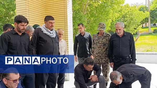 آیین عزاداری دو یادگار نبوت و امامت در زاغه 