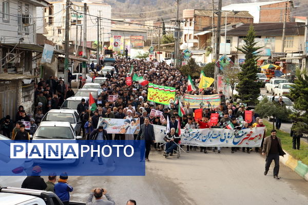 راهپیمایی ۲۲ بهمن بخش بندپی شرقی