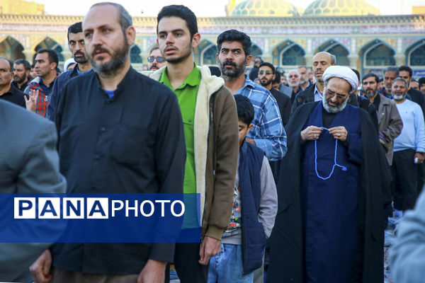 اقامه نماز طلب باران در مسجد مقدس جمکران
