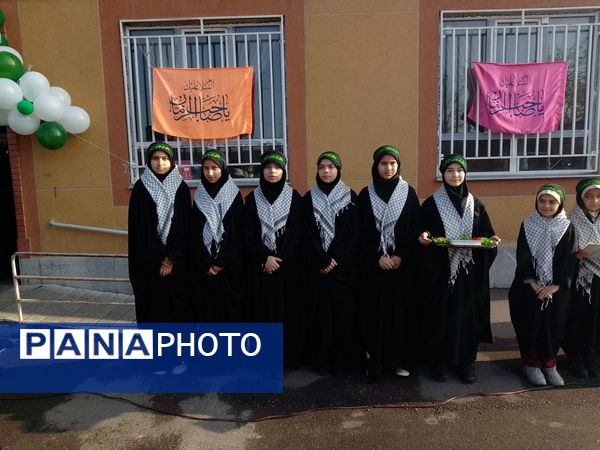 جشن ولادت حضرت رقیه در مدرسه طهوریان۲ ناحیه پنج