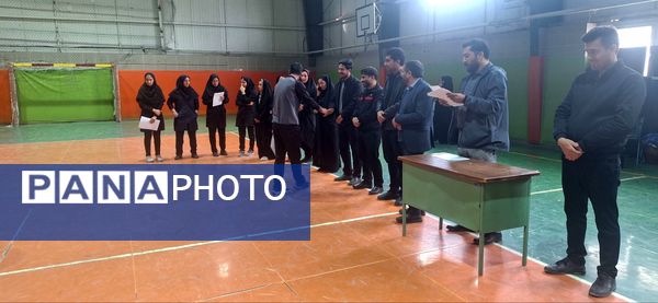 مسابقات هندبال مدارس ابتدایی در زاوه