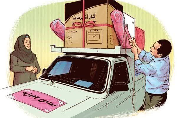 توزیع 110 سری جهیزیه بین نوعروسان در هفدهمین جشنواره «هلهله فرشته‌ها»