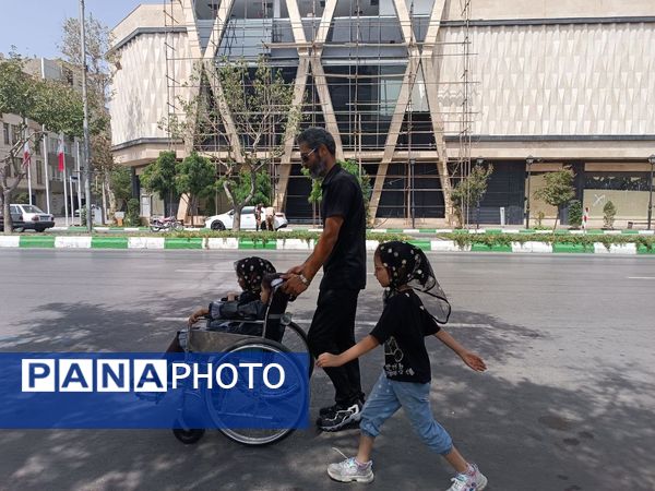  مراسم جاماندگان اربعین در مشهد مقدس