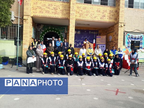 افتتاحیه طرح ملی دادرس و اجرای نمادین مانور سراسری زلزله