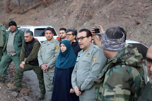 آخرین وضعیت عملیات اطفای حریق جنگل «الیت» در چالوس