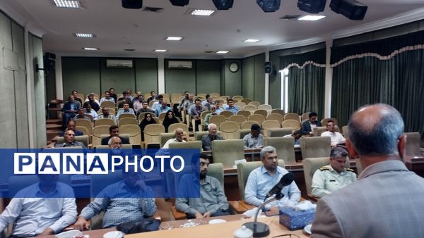 جلسه شورای اداری آموزش و پرورش شهرستان خلیل آباد