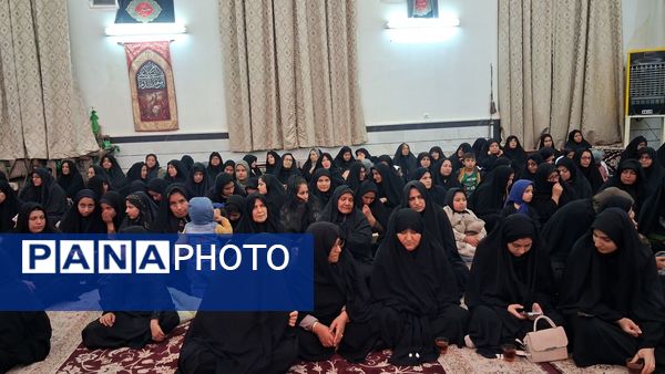 عزاداری شب شهادت حضرت فاطمه س در خلیل آباد