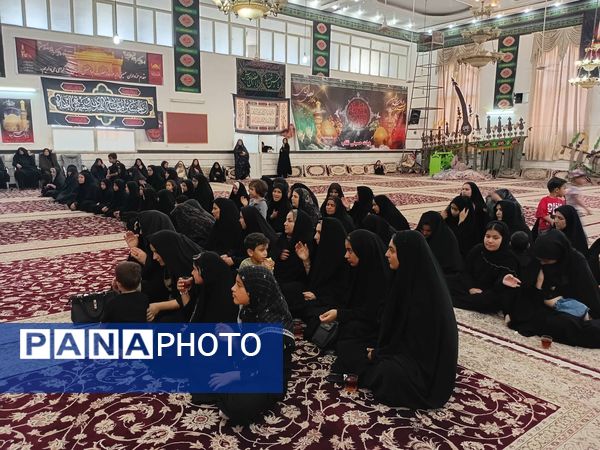 مراسم سوگواری به مناسبت شهادت حضرت رقیه(س) در خلیل آباد
