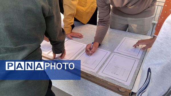 برپایی اردوی شبانه مقاومت در دبیرستان شهید بهشتی