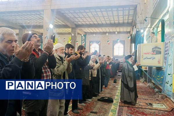 نماز عبادی سیاسی جمعه در شهرستان نیشابور