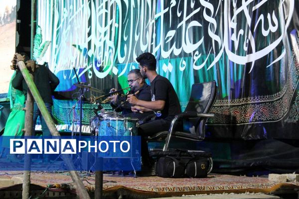 تئاتر دلدادگی در سلسله الذهب نیشابور در شب تاسوعای حسینی 