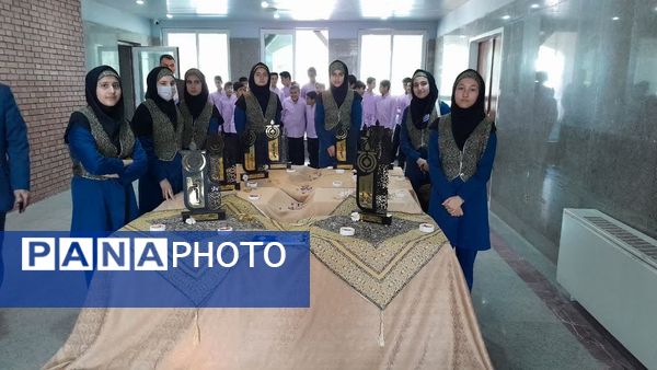 مراسم اختتامیه جشنواره دانش‌آموزی خوارزمی در شهرستان سبزوار